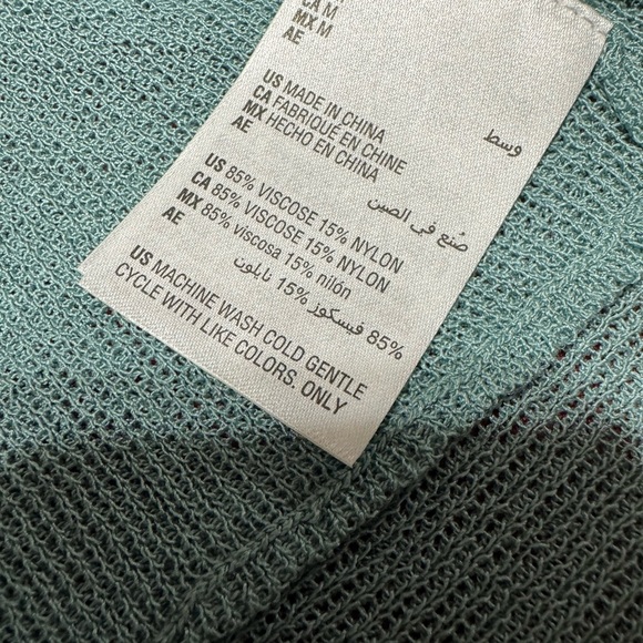 Alfani Women's Draped Cardigan - Soft Green - Picture 4 of 4